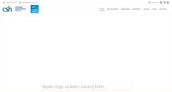 Desktop Screenshot of csh.com.pl